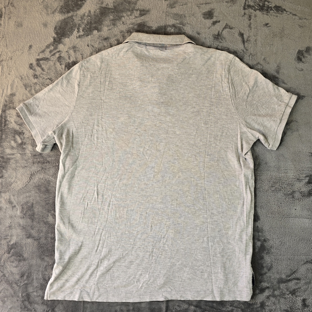 U.S. Polo Assn. Light Gray Polo Shirt Luxury Feel Size XL - Picture 6 of 6
